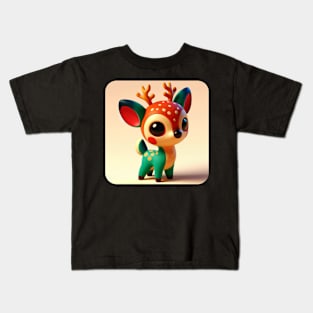 Animals, Insects and Birds - Deer #26 Kids T-Shirt